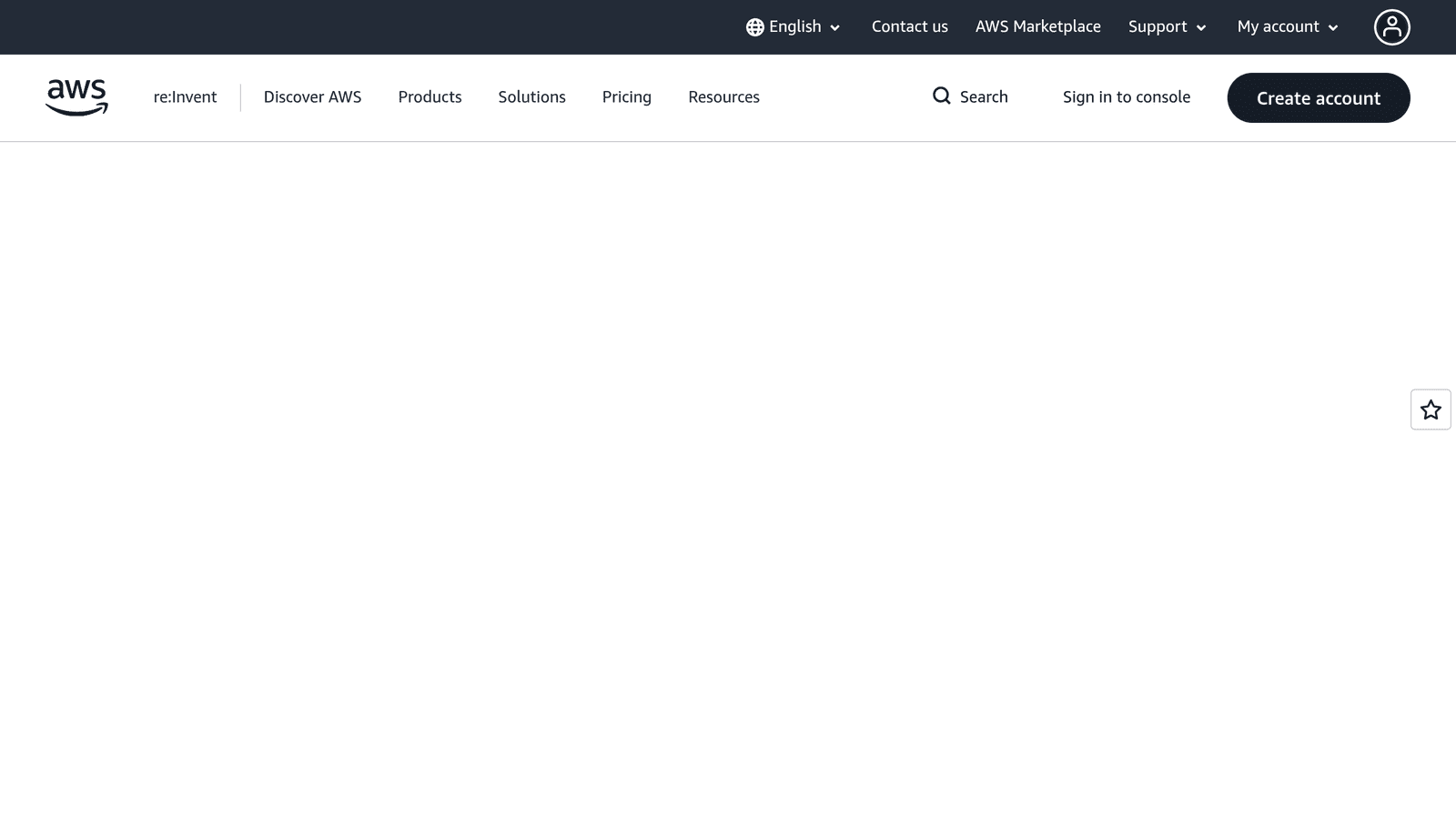 Amazon homepage