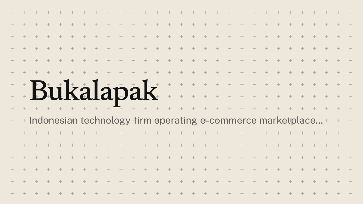 Illustration for: Bukalapak delivers positive Q3 EBITDA as nine-month revenue hits $308M