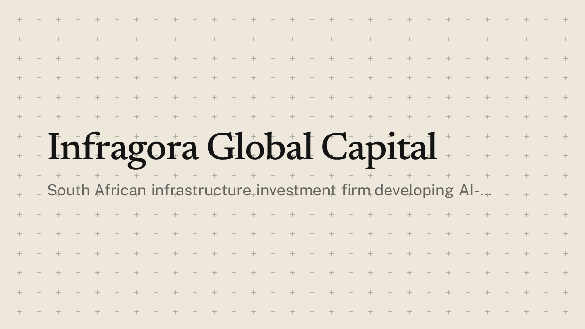 Illustration for: Infragora plans up to $1B data center project in Nigeria