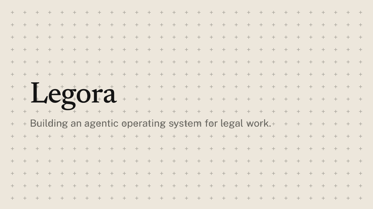 Illustration for: Legora develops agentic software system for legal workflows