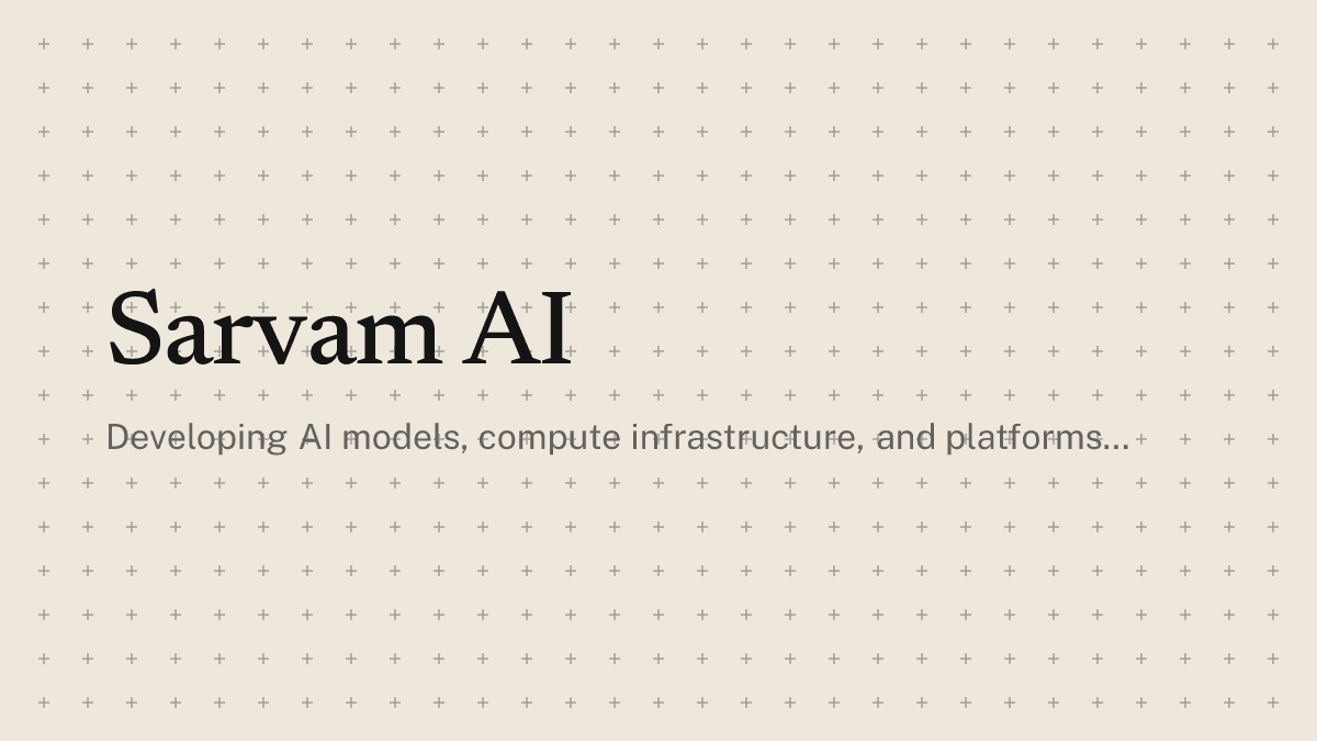 Illustration for: Sarvam AI partners with India's defense ministry on military AI systems