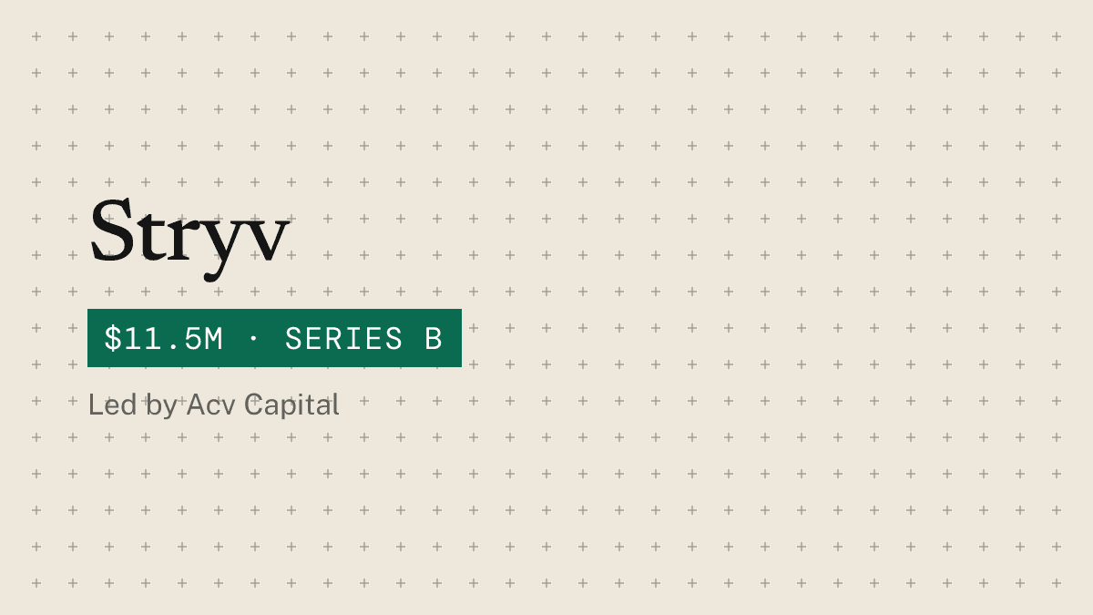 Illustration for: Stryv raises $11.5M Series B to expand home appliance lineup
