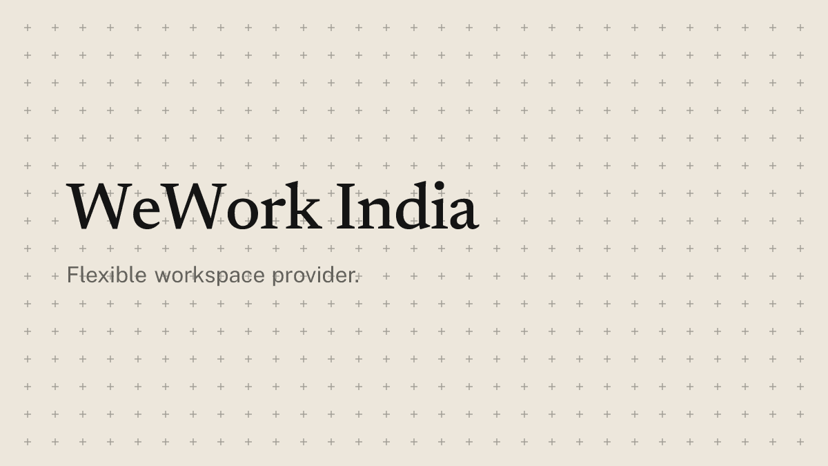 Illustration for: WeWork India posts ₹204M profit on ₹7.7B revenue in Q2