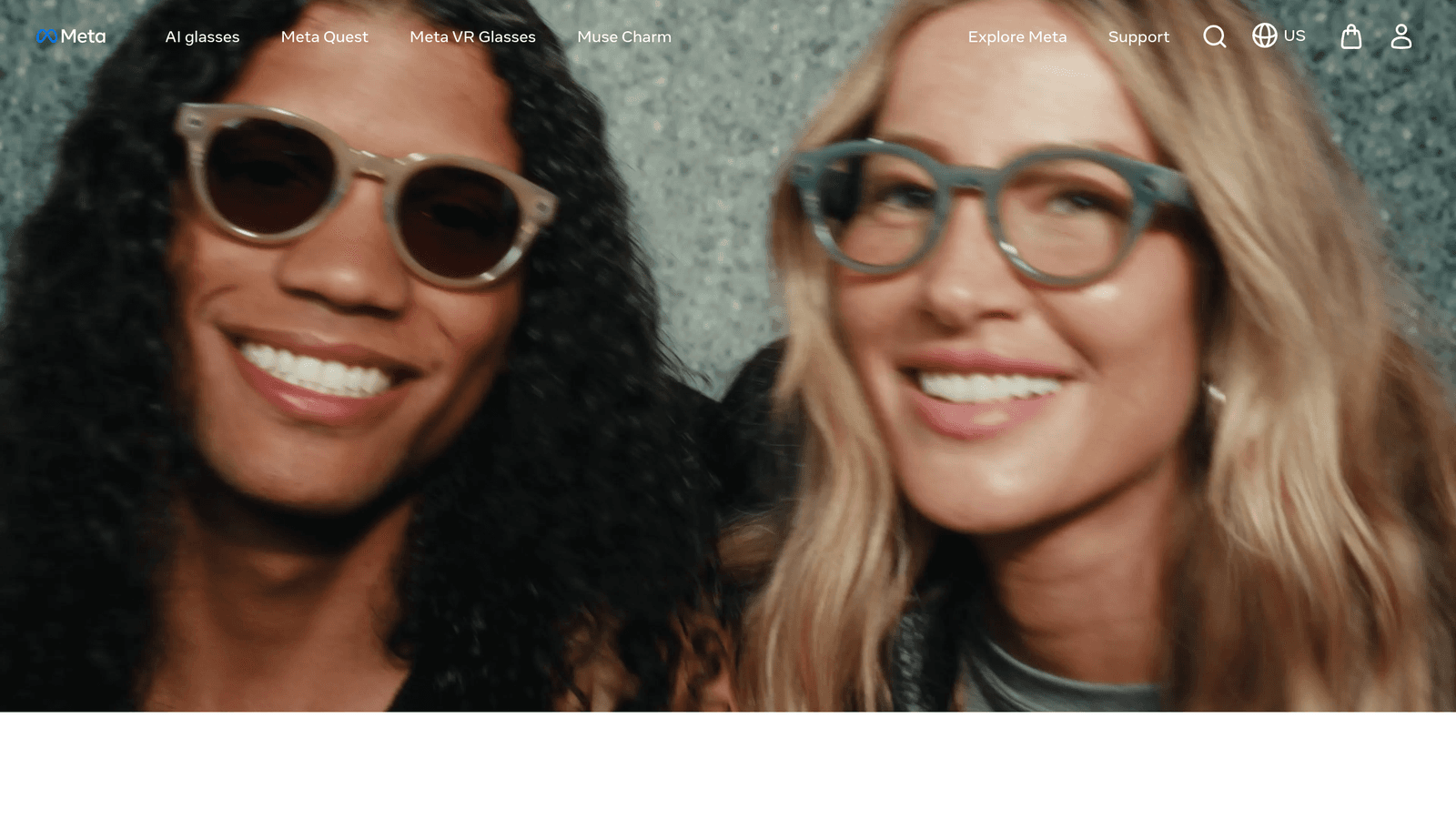 Meta homepage